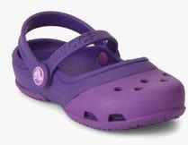 Crocs Electro Ii Mj Ps Purple Sandals girls
