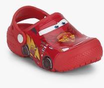 Crocs Funlab Cars Red Clogs Sandals boys