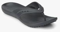 Crocs Kadee Dark Grey Flip Flops women