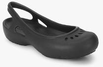 Crocs Kadee Slingback Black Belly Shoes girls