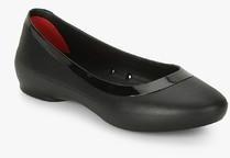 Crocs Lina Shiny Black Belly Shoes women
