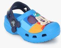 Crocs Mickey Colorblock Blue Clogs boys