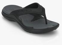 Crocs Modi Sport Black Flip Flops women