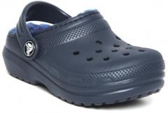Crocs Navy Blue Synthetic Clogs boys