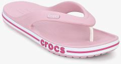 Crocs Pink Thong Flip Flops women