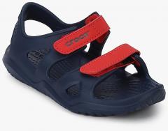 Crocs Unisex Navy Blue Comfort Sandals