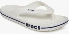 Crocs White Thong Flip Flops women