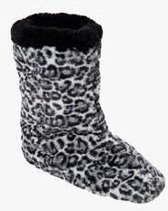 Dearfoams Calf Length Grey Boots women