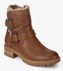 Dorothy Perkins Aria Brown Ankle Length Boots women