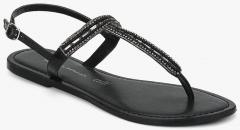 Dorothy Perkins Flissie Black Embellished Sandals women