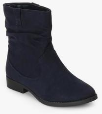 Dorothy Perkins Marlin Navy Blue Ankle Length Boots women