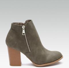 Dorothy Perkins Olive Heeled Boots women