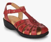 Dr Scholl Paris Closed Sandal Red Sandals women