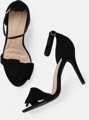 Dressberry Black Solid Sandals women