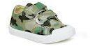 Fame Forever by Lifestyle Boys Olive Green Camouflage Print Sneakers