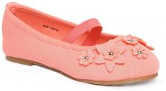Fame Forever by Lifestyle Girls Coral Solid Ballerinas