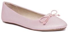 Fame Forever by Lifestyle Girls Pink Solid Ballerinas