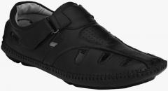 Ferraiolo Black Sandals men