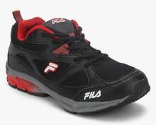 Fila Foot Strike Black Running Shoes men
