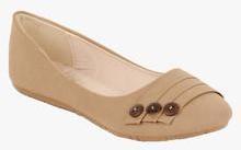Flat N Heels Khaki Belly Shoes women
