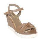 Ginger By Lifestyle Brown Wedges women