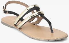 Ginger By Lifestyle Golden Sandals women