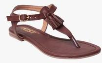 Gnist Brown Sandals women