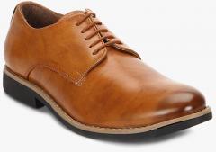 Hirels Tan Derbys Formal Shoes men