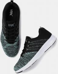 Hrx By Hrithik Roshan Black & Blue Woven Running Shoes LJ 9197A women