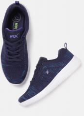 Hrx By Hrithik Roshan Blue Mesh Regular Running Shoes women