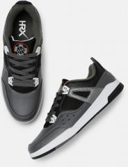 Hrx By Hrithik Roshan Grey & Black Colourblocked Sneakers men