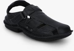 Hush Puppies Black Comfort Sandals men