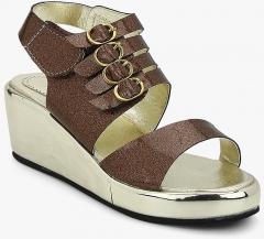 J Collection Bronze Glitters Sandals girls