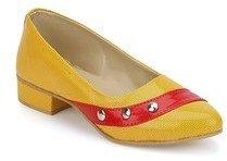 J Collection Button Yellow Belly Shoes girls
