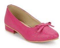 J Collection Pink Belly Shoes girls