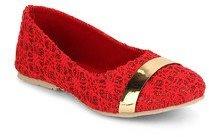 J Collection Red Belly Shoes girls
