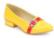 J Collection Yellow Belly Shoes girls