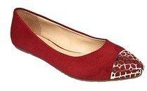 Jove Red Belly Shoes women