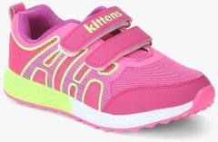 Kittens Pink Regular Running Shoes girls