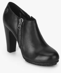 Lee Cooper Black Ankle Length Boots women