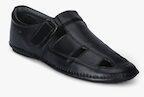 Lee Cooper Black Shoe Style Sandals men