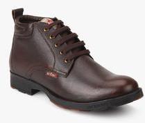 Lee Cooper Coffee Derby Boots girls