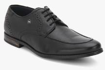 Louis Philippe Black Brogue Formal Shoes men