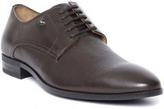 Louis Philippe Coffee Brown Leather Formal Derbys men