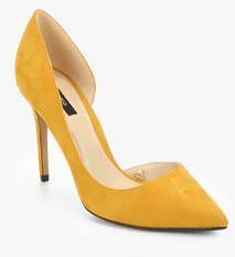 Mango Audrey Yellow Stilettos women