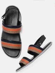 Mast & Harbour Brown & Orange Comfort Sandals girls