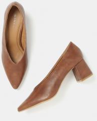 Mast & Harbour Brown Synthetic Belly Shoes women