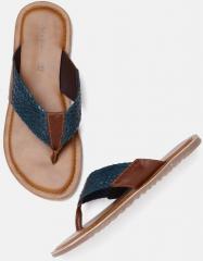 Mast & Harbour Navy Blue Synthetic Sandals men