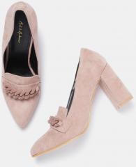 Mast & Harbour Pink Synthetic Belly Shoes women