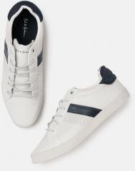 Mast & Harbour White Synthetic Regular Sneakers men